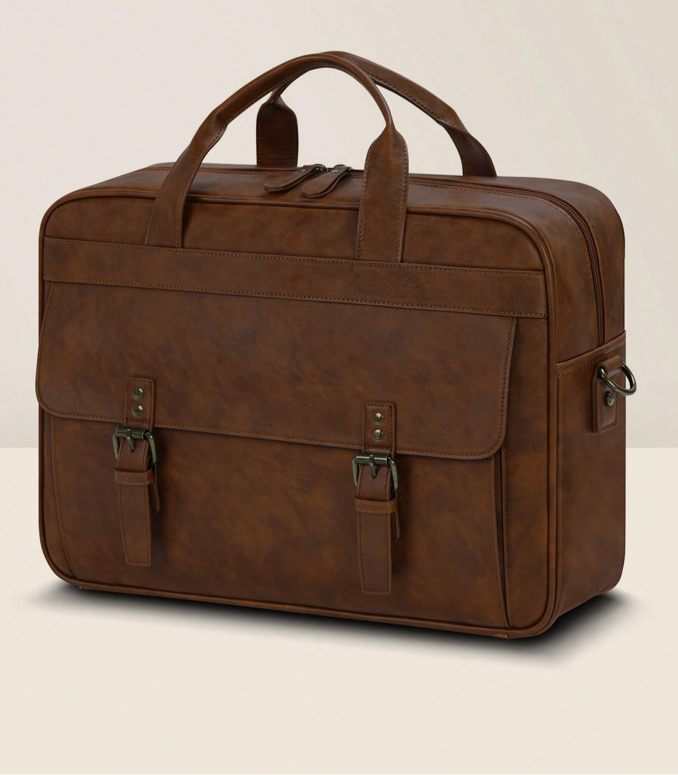 Leatherwork Bag - Vintage Leather Messenger Bag For Men,
