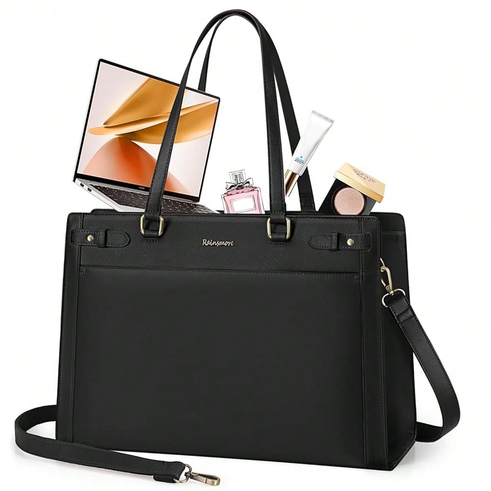Leatherwork Bag - Laptop Bag For Women 15.6 Inch