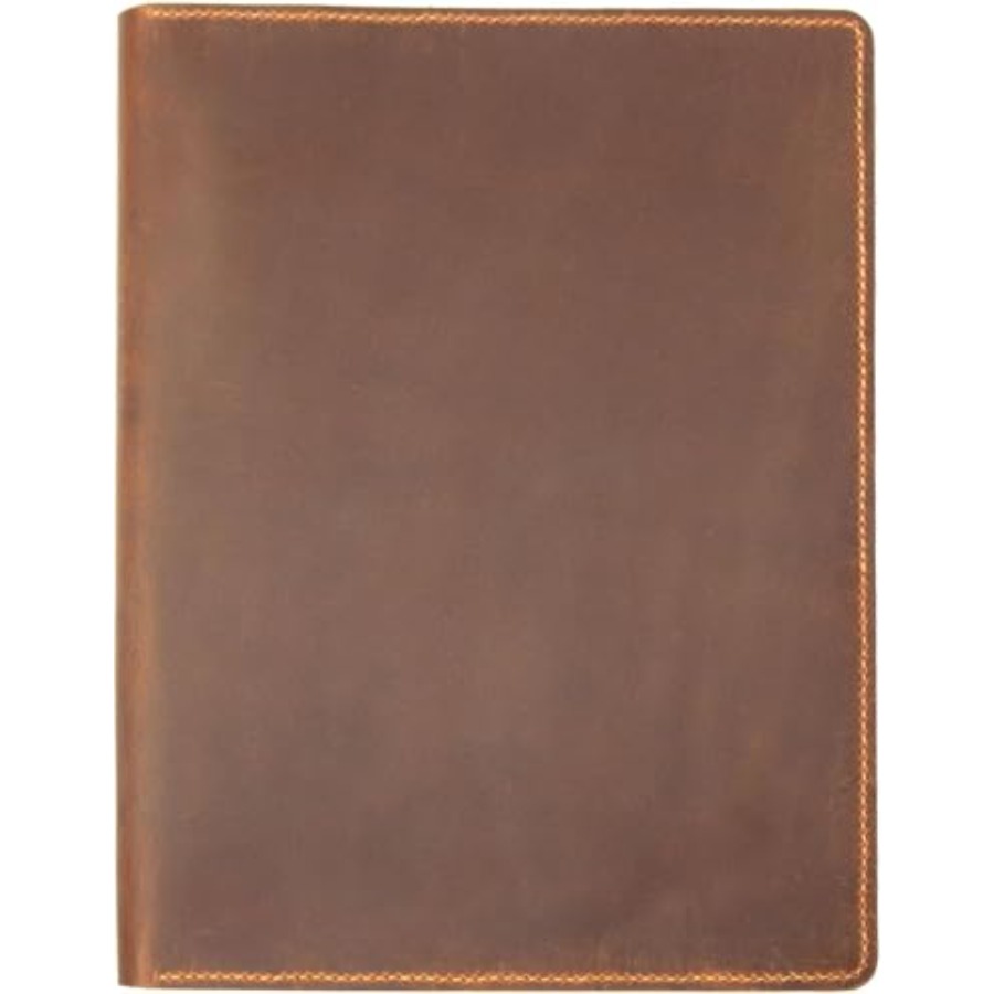 Leather Work Folio - Leather Business Folio, For Tops Legal
