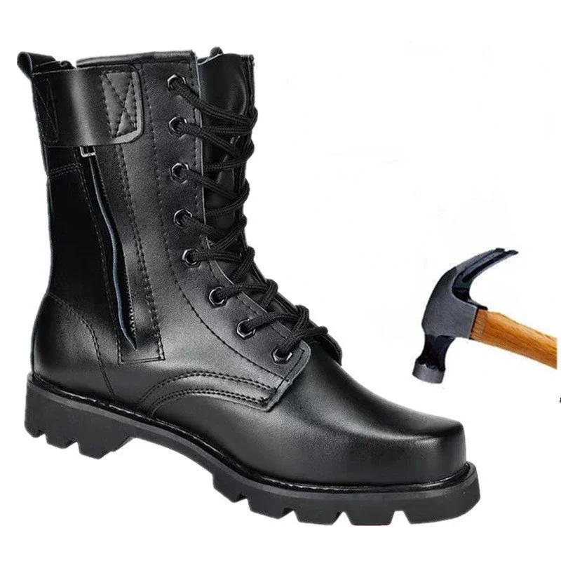 Leatherwork Boots - Men's Shoes Work Safety Shoes High