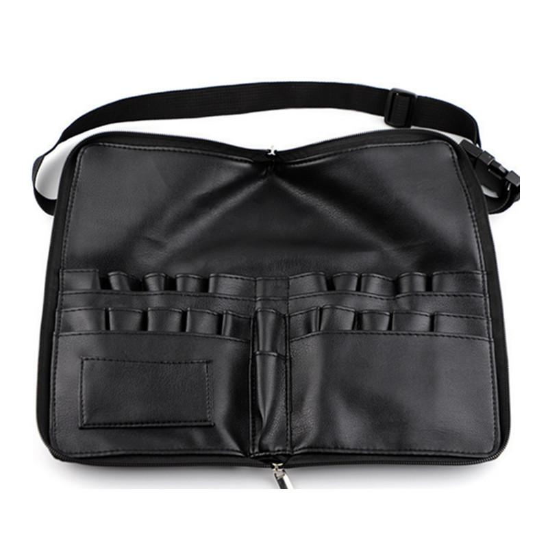 Two Style PU Leather Makeup Br - Leatherwork Pony 评论和价格