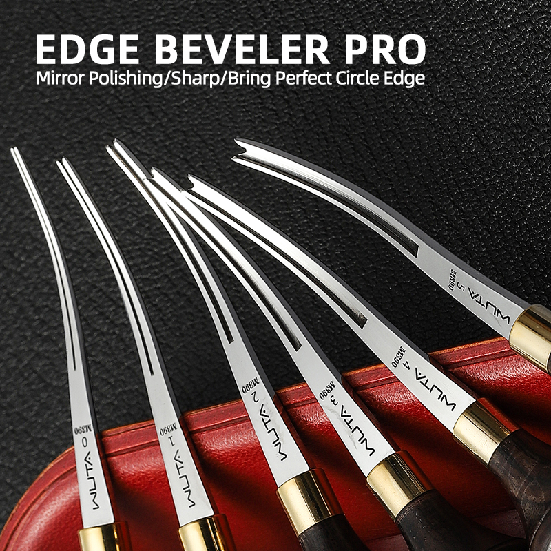 WUTA Leather Edge Beveler PRO  - Leatherwork Edge Creaser 评论和价格