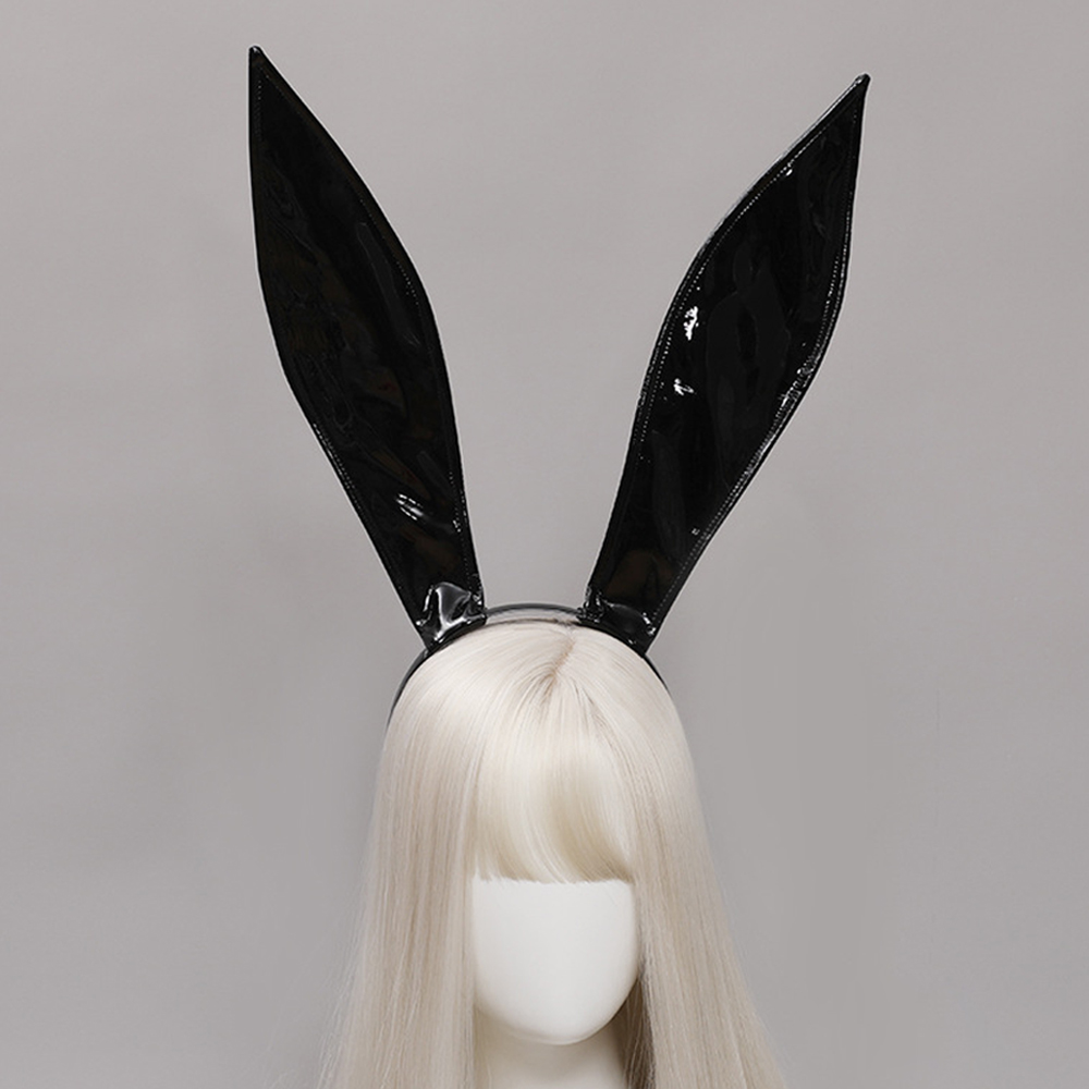 Sexy Bunny Maids Ears Headband - Leatherwork Rings 评论和价格