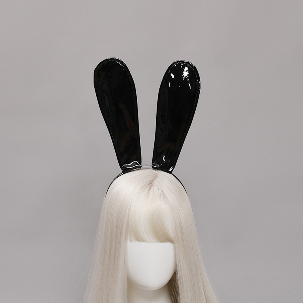 Sexy Bunny Maids Ears Headband - Leatherwork Rings 评论和价格
