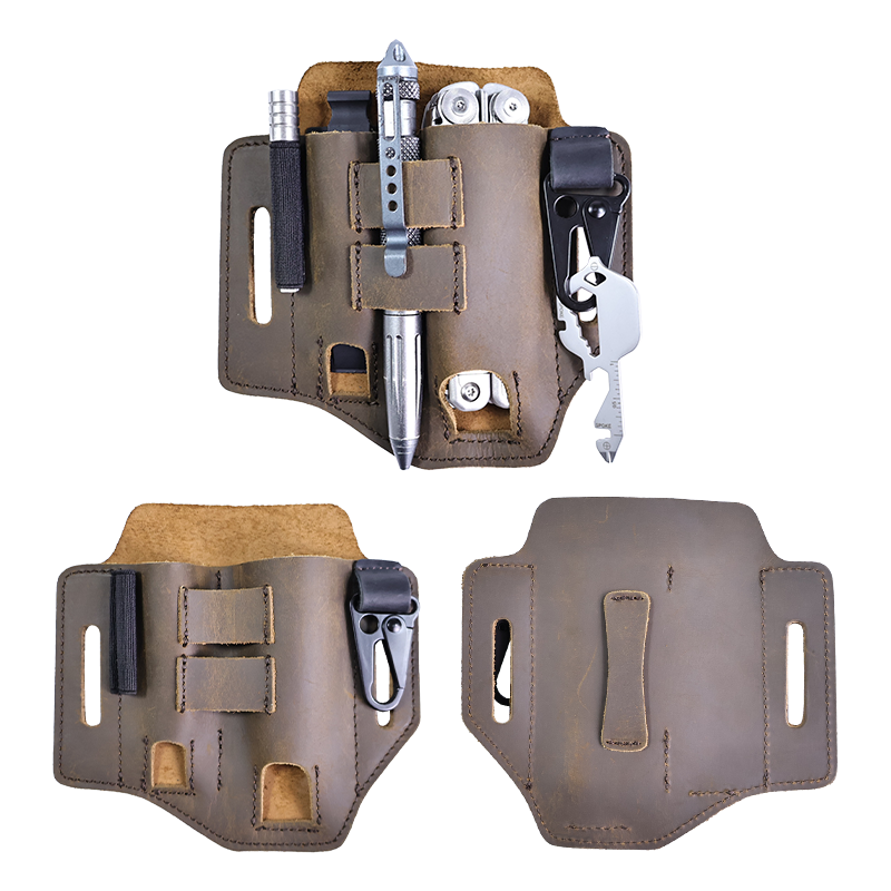 Outdoor Work Multitool Holder  - Leatherwork Knife Sheath 评论和价格
