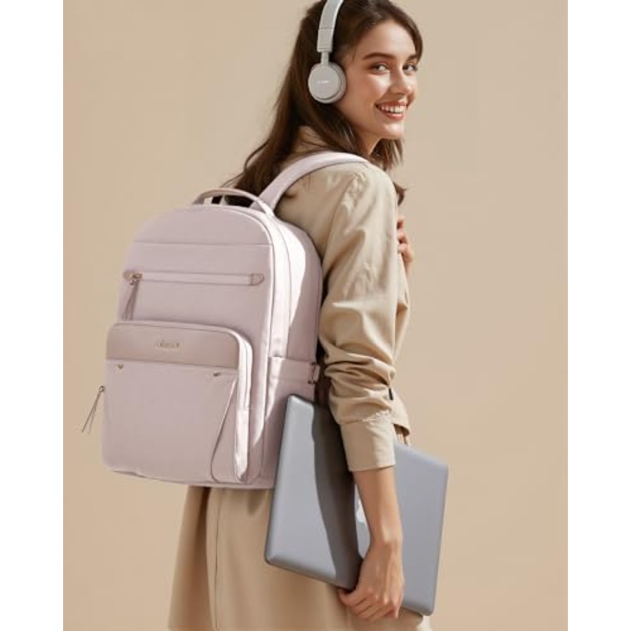 Laptop Backpack for Women with - Leather Works 评论和价格
