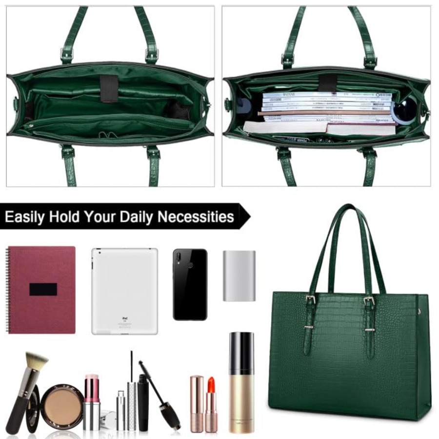 Laptop Bag for Women 15.6 Inch - Leatherwork Bag 评论和价格