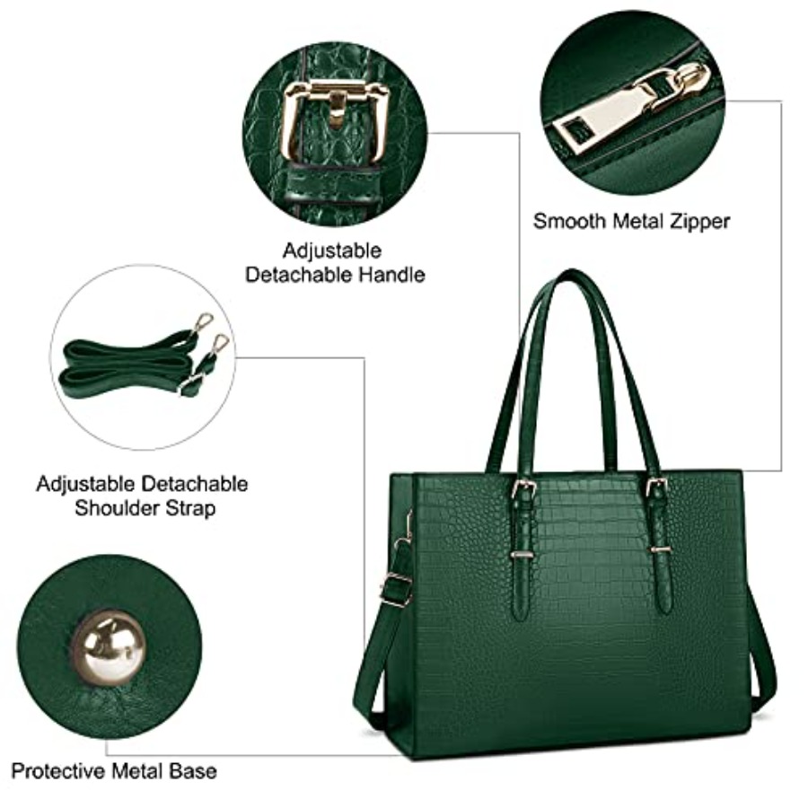 Laptop Bag for Women 15.6 Inch - Leatherwork Bag 评论和价格