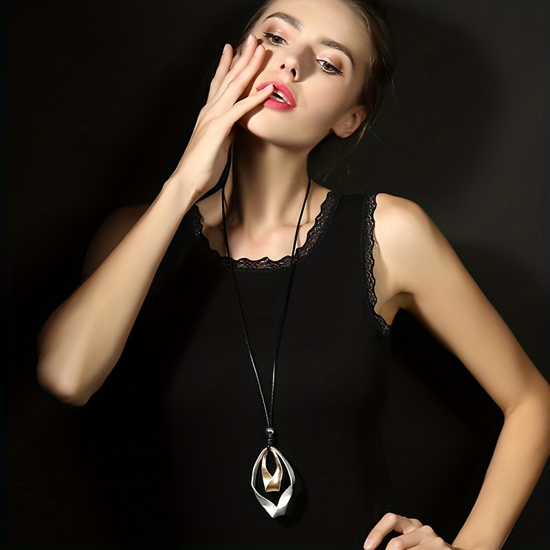 ALLYES Irregular Two Tone Geom - Leatherwork Rings 评论和价格