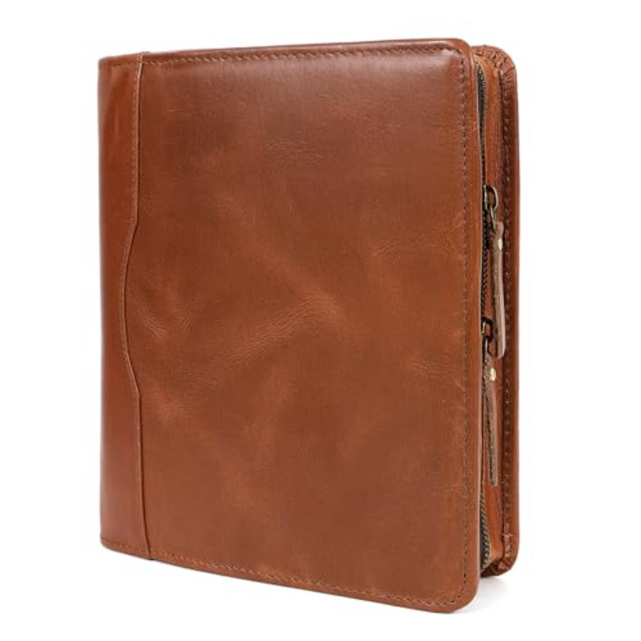 Leather A5 Portfolio Padfolio  - Leather Work Folio 评论和价格