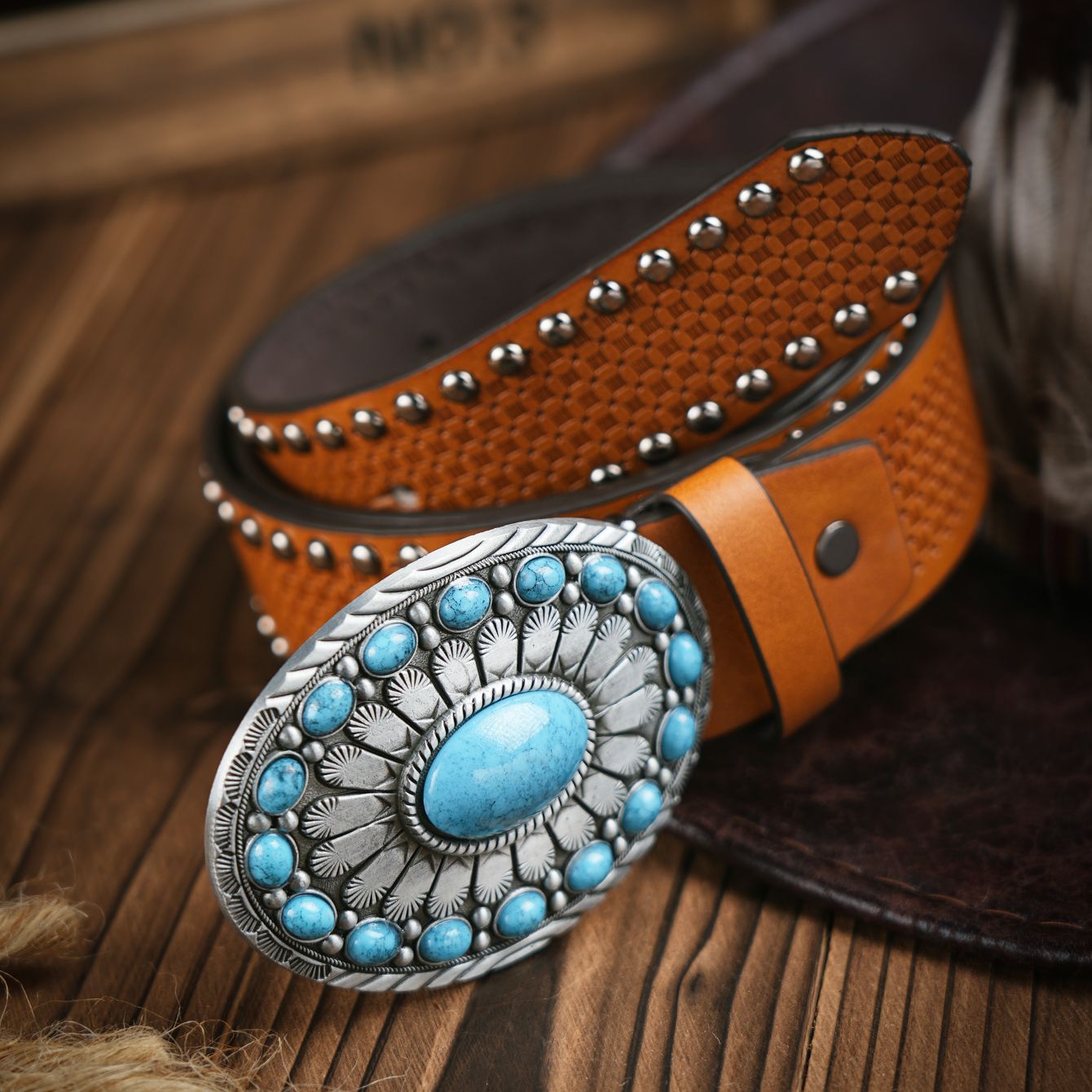 A men's and women's casual ret - Leather Work Western 评论和价格