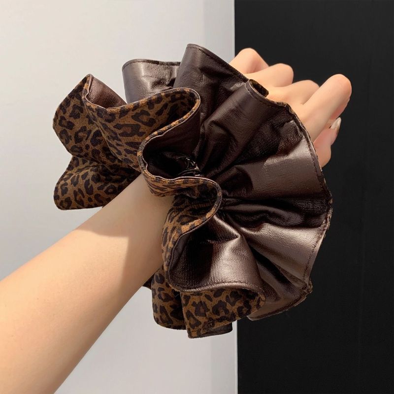 1pc Korean-style brown leopard - Leatherwork Pony 评论和价格