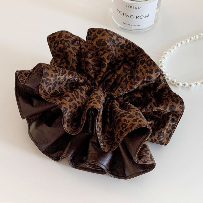 1pc Korean-style brown leopard - Leatherwork Pony 评论和价格