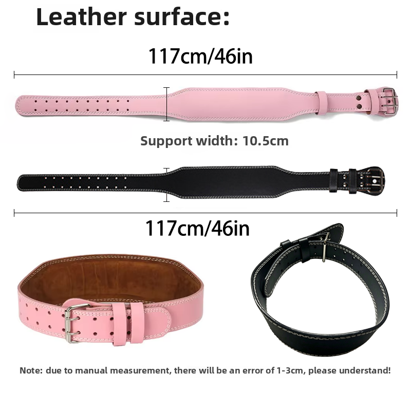 Leather Fitness Weight Lifting - Leather Workout Belt 评论和价格