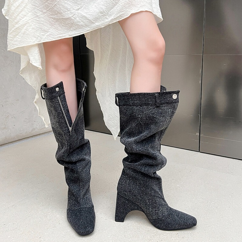 2024 Retro Denim Western Denim - Leather Work Western 评论和价格