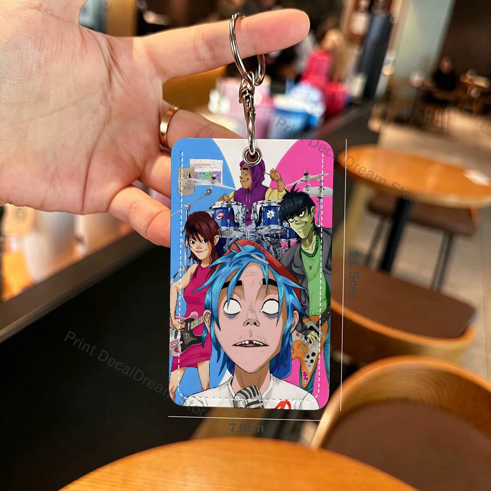 Band G-Gorillaz Holder Keychai - Leather Works 评论和价格