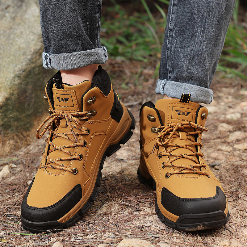 New Autumn Men's Boots Fashion - Leatherwork Boots 评论和价格