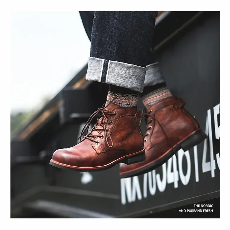 Motorcycle Boots American Casu - Leatherwork Uk 评论和价格