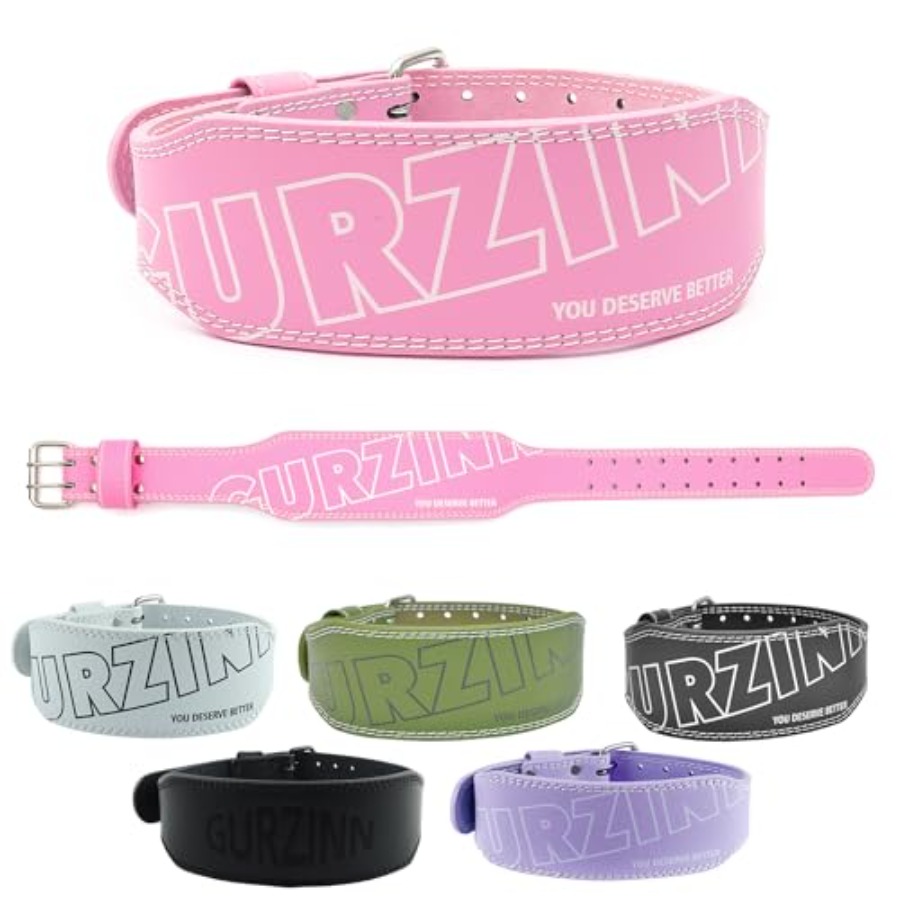 9mm Leather Fitn Weight Liftin - Leather Workout Belt 评论和价格