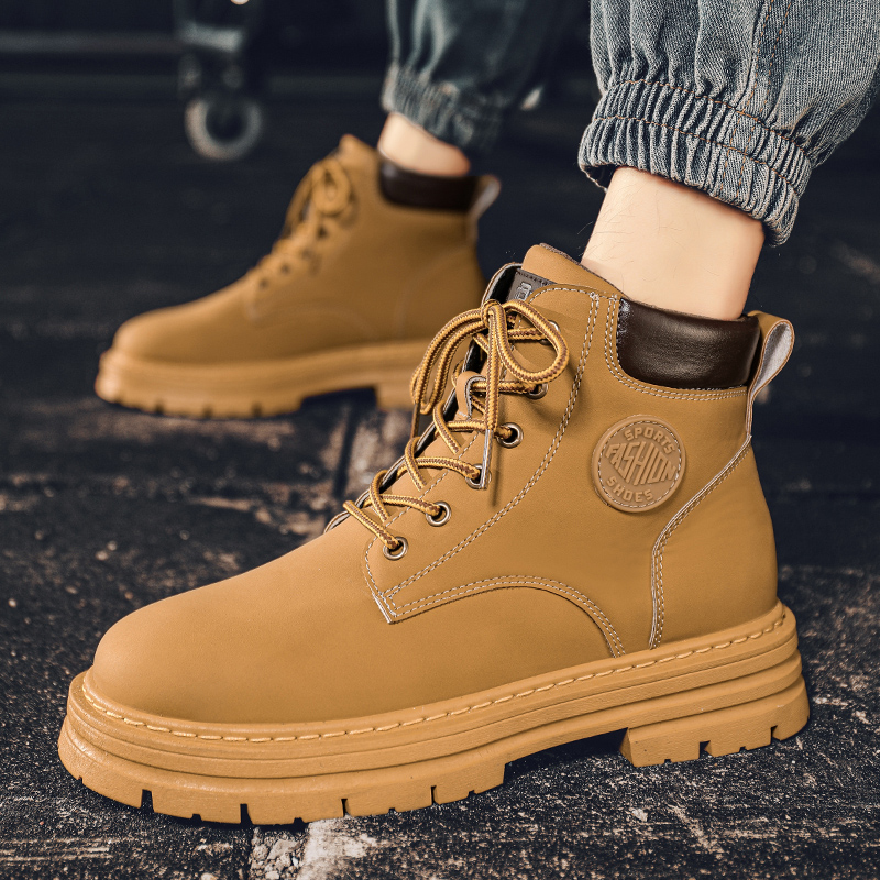 Men's High Top Boots Outdoor W - Leatherwork Boots 评论和价格