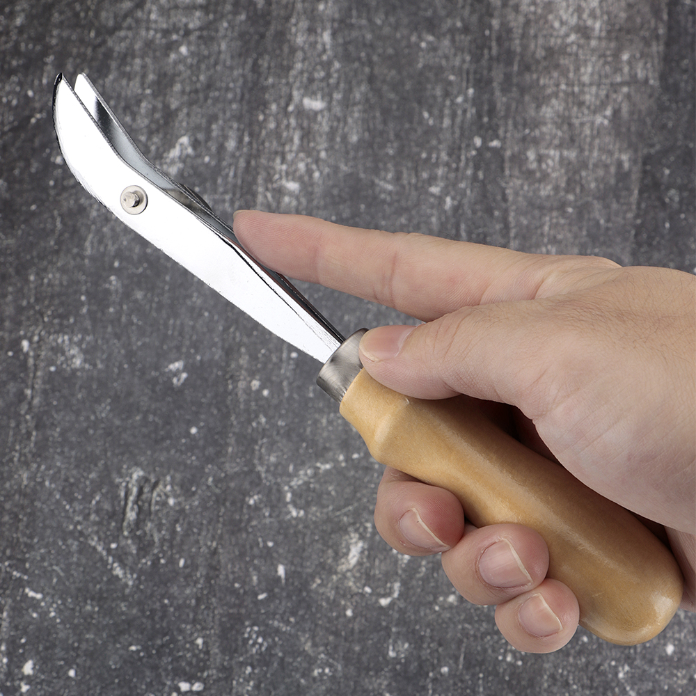 QJH Adjustable Width Leather E - Leatherwork Edge Creaser 评论和价格