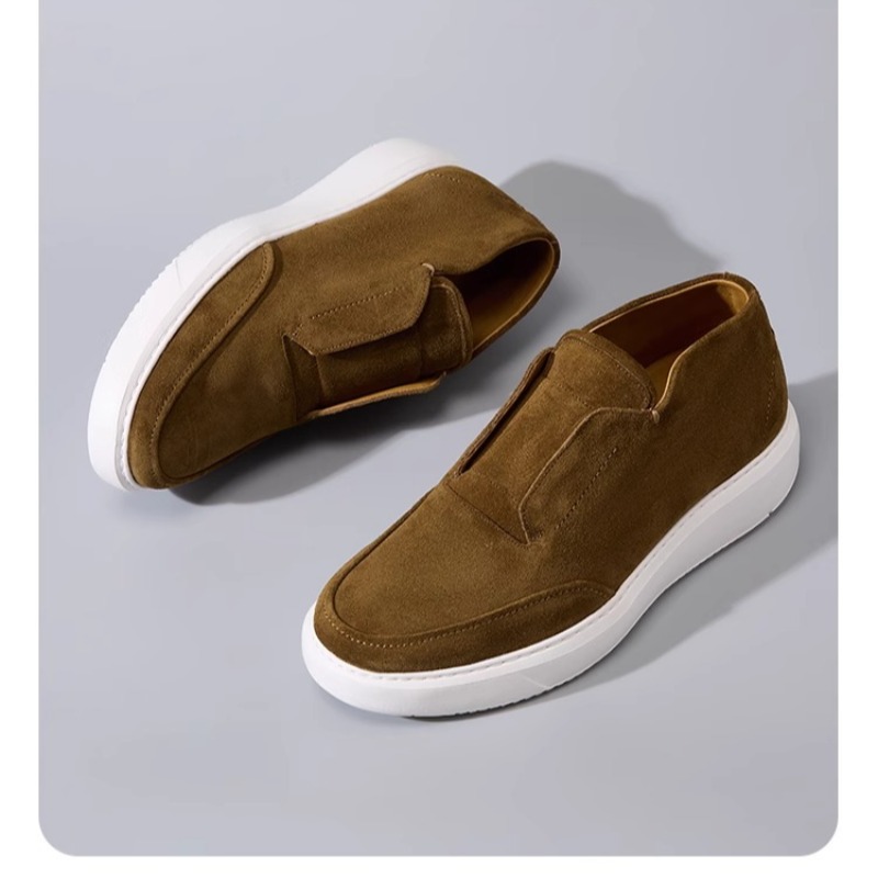 Men Skate Shoes Genuine Leathe - Leatherwork Boots 评论和价格