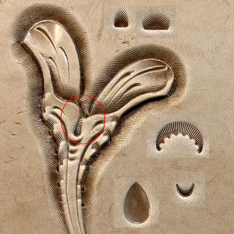 Leather Work Stamping Tool Cut - Leatherwork Free Patterns 评论和价格
