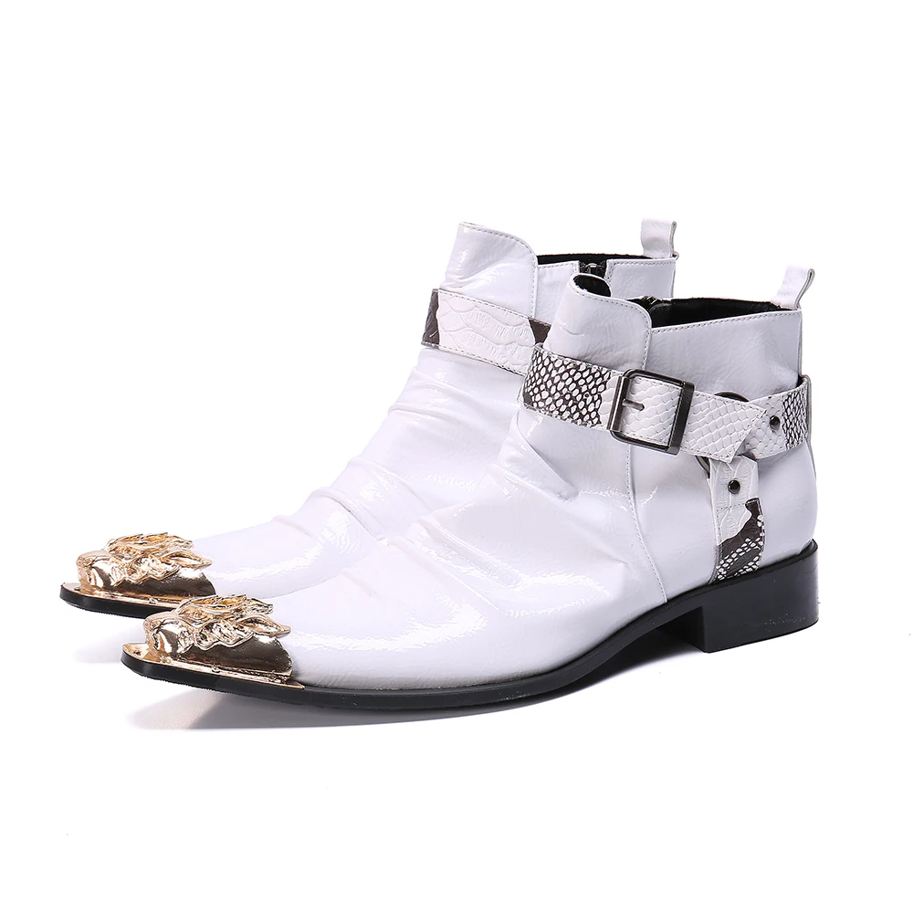 2025 Men Boots Luxury Leather  - Leatherwork Boots 评论和价格
