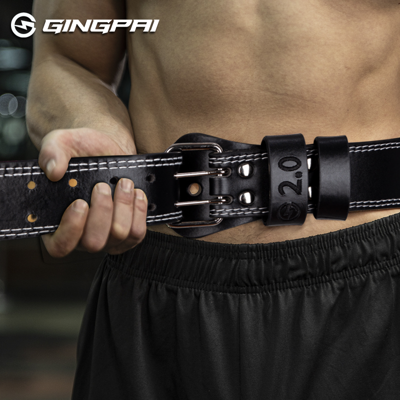 Cowhide Weightlifting Belt for - Leather Workout Belt 评论和价格
