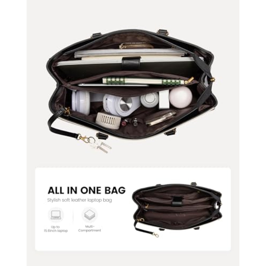 Vintage Leather Work Tote - La - Leather Works 评论和价格