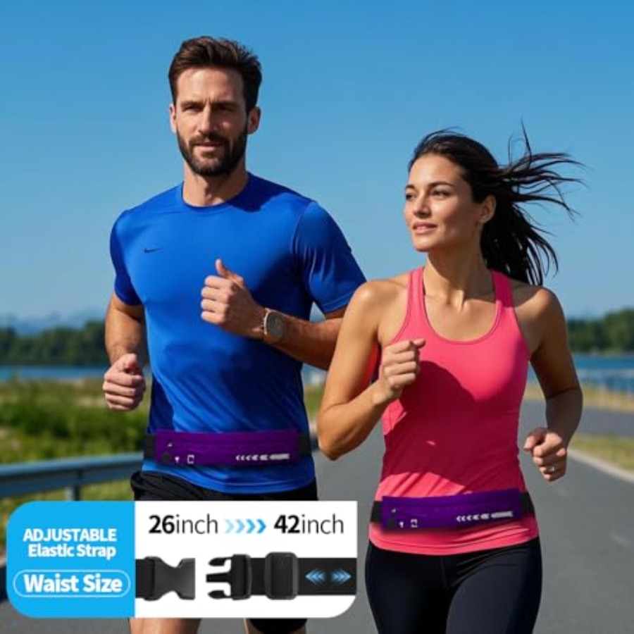 Slim Running Belt for Women Me - Leather Workout Belt 评论和价格