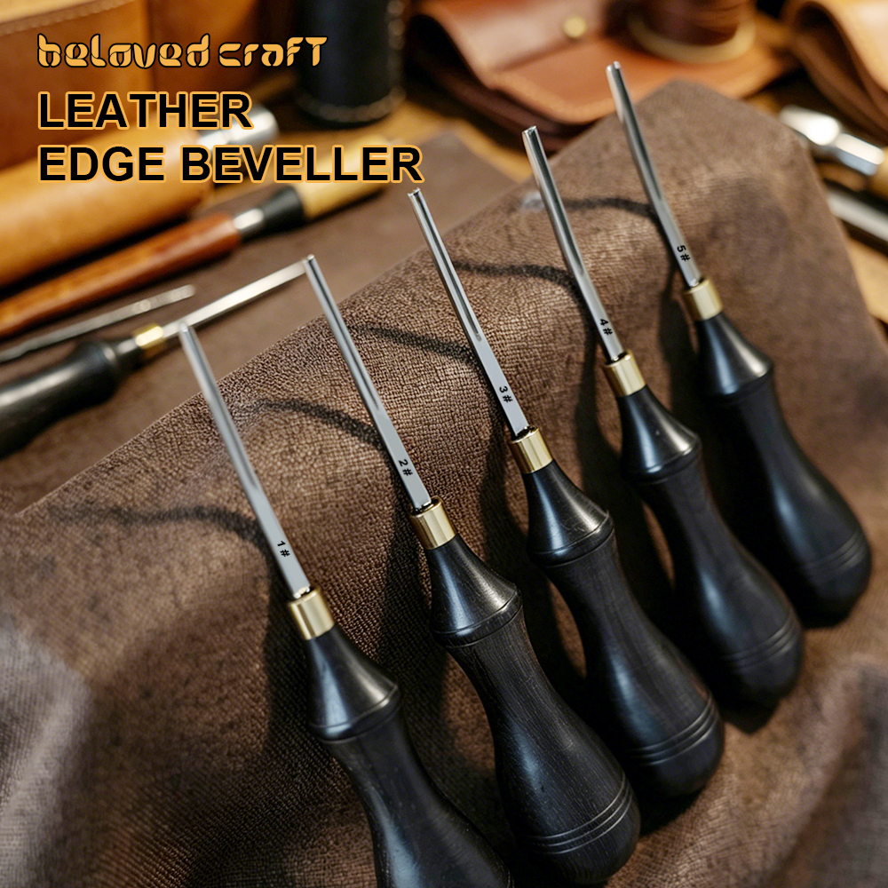 Leather Edge Beveler PRO Skivi - Leatherwork Edge Creaser 评论和价格