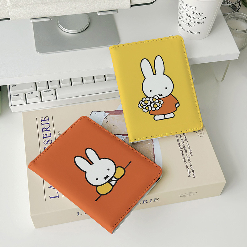 Kawaii Miffy ID Card Passport  - Leather Work Western 评论和价格