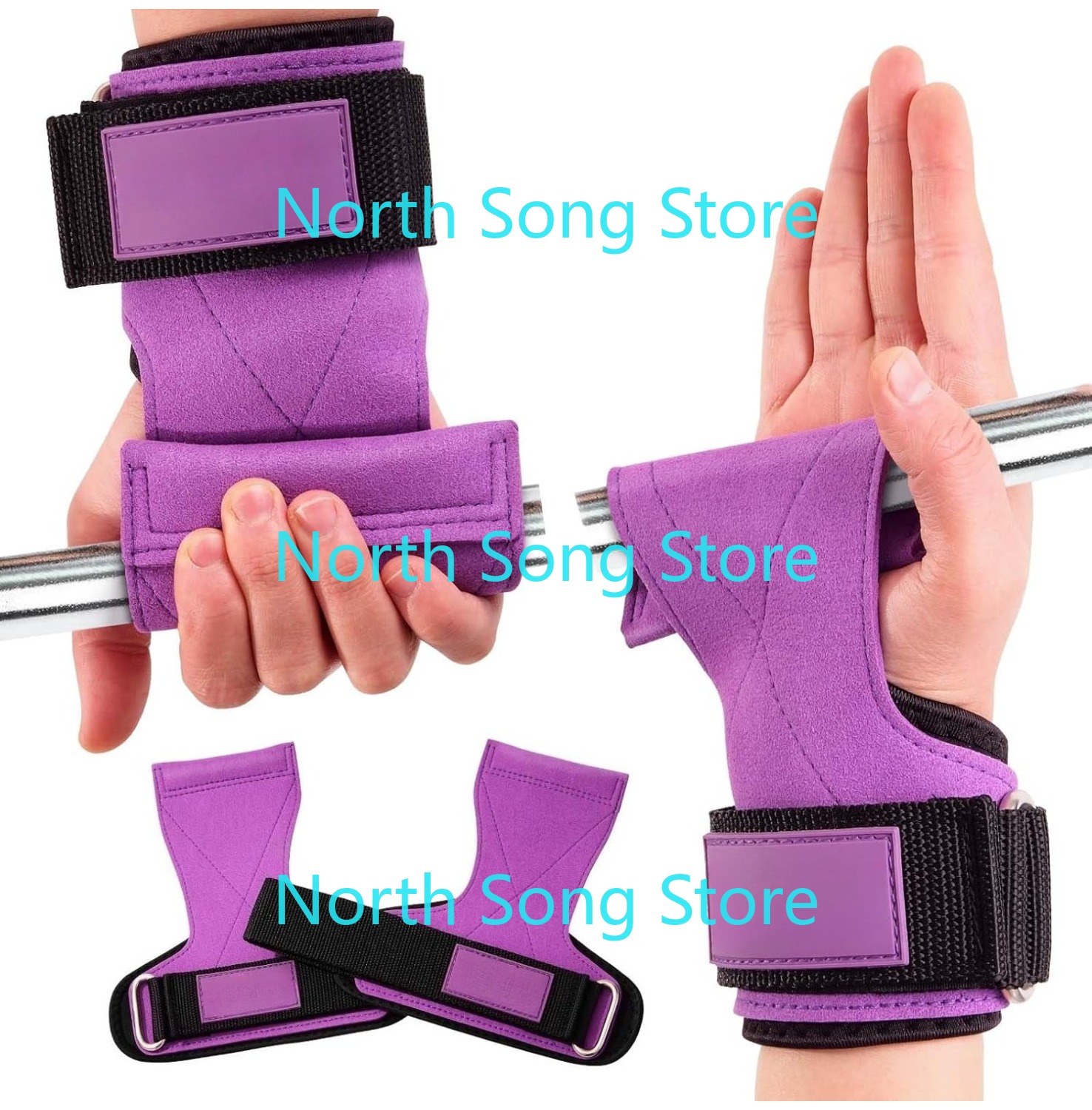 Wrist Straps for Weightlifting - Leather Workout Belt 评论和价格
