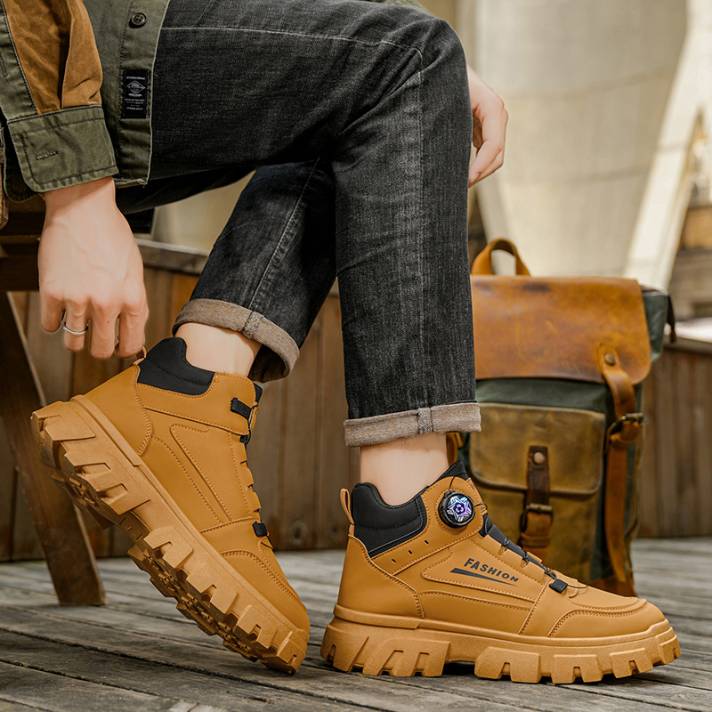 2025 Mens Boots Casual Shoes W - Leatherwork Boots 评论和价格