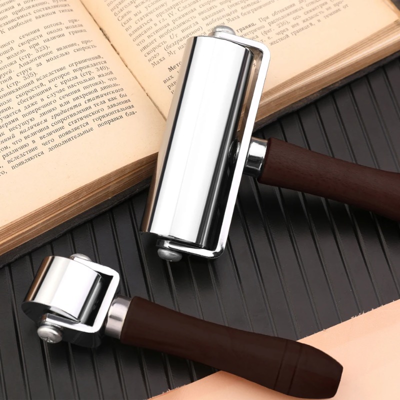 Leather Press Edge Roller with - Leatherwork Edge Creaser 评论和价格