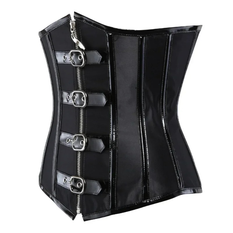 Waist Trainer Gothic Underbust - Leather Workout Belt 评论和价格