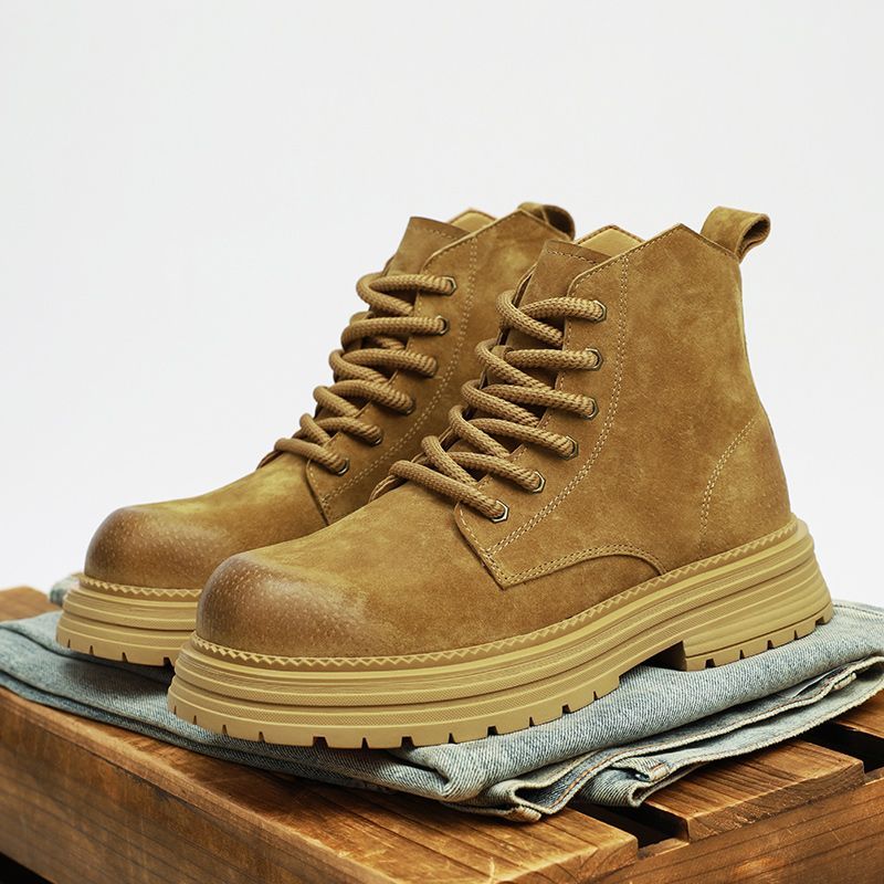 High Quality Men Ankle Boots F - Leatherwork Boots 评论和价格