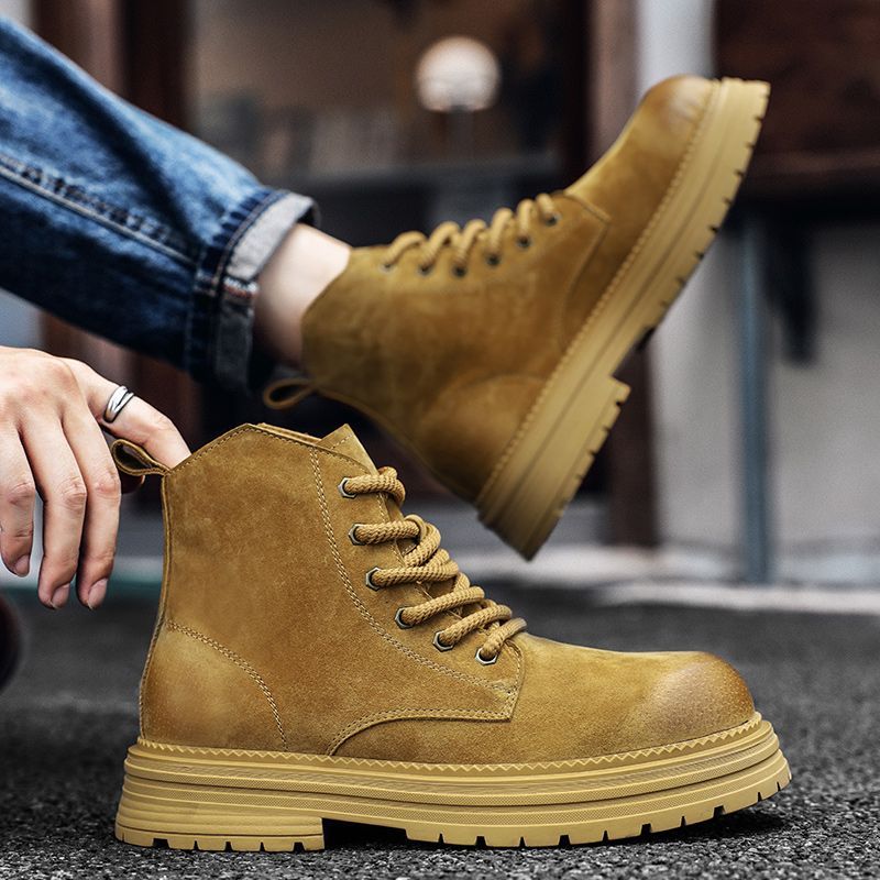 High Quality Men Ankle Boots F - Leatherwork Boots 评论和价格
