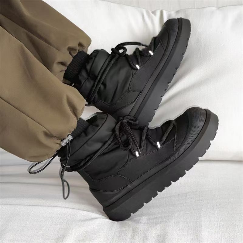 Designer New Men's Snow Boots  - Leatherwork Boots 评论和价格
