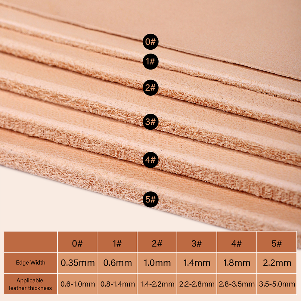 WUTA 1PC Leather Edge Beveler  - Leatherwork Edge Creaser 评论和价格
