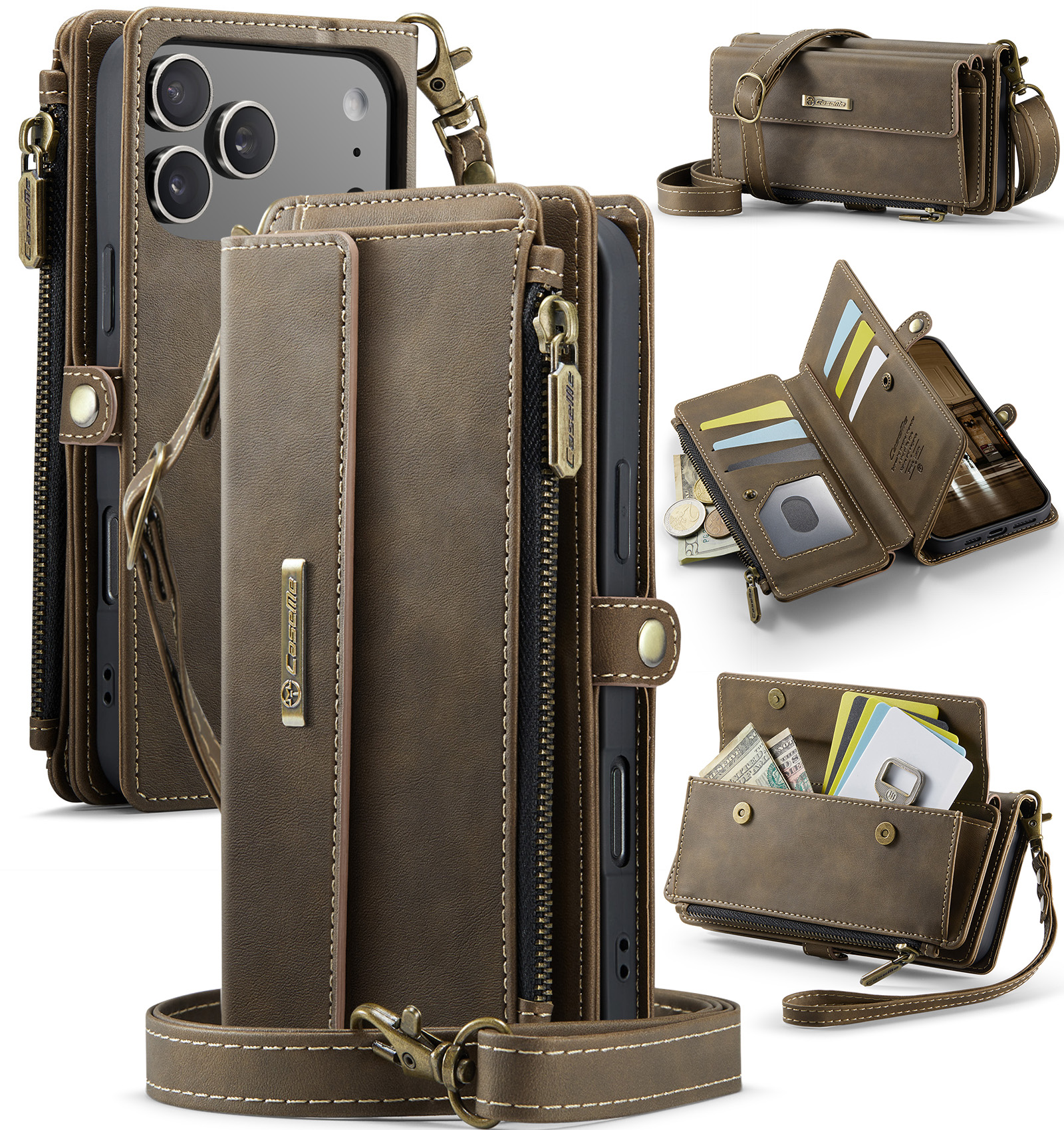 Business Magnetic Card Solt Wa - Leatherwork Bag 评论和价格