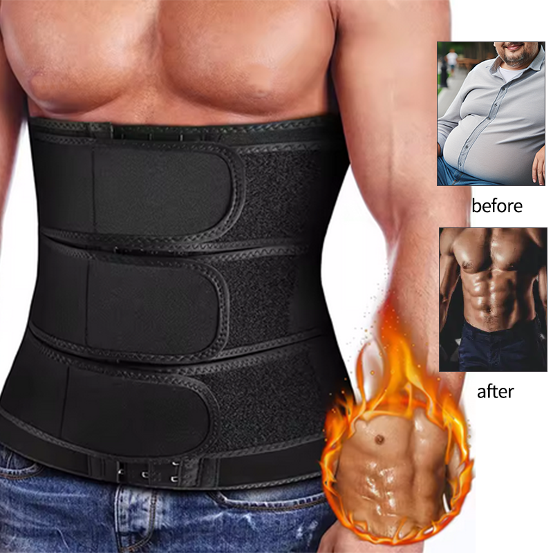 Men's Slimming Belt Waist Trai - Leather Workout Belt 评论和价格