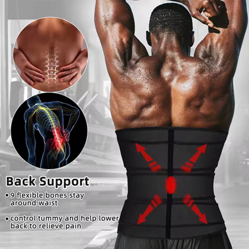 Men's Slimming Belt Waist Trai - Leather Workout Belt 评论和价格
