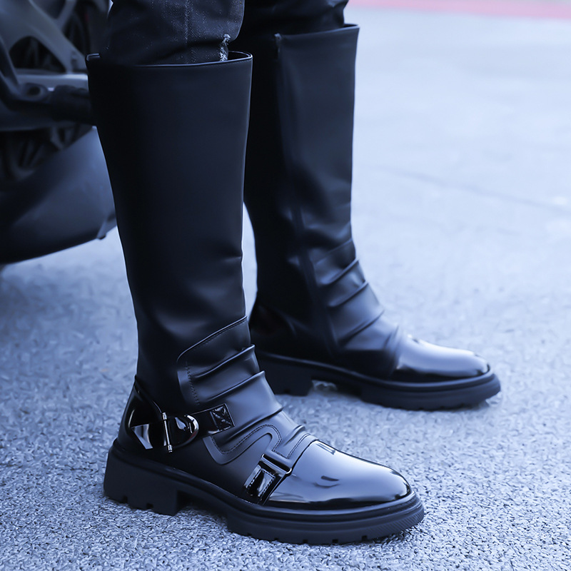 2026 New Men‘s Motorcycle Boot - Leatherwork Boots 评论和价格