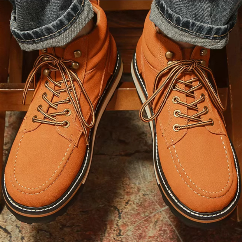 British Style American Retro G - Leather Work Western 评论和价格