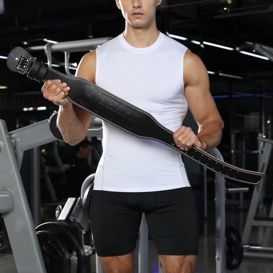 WOSWEIR-Men's Cow Leather Wais - Leather Workout Belt 评论和价格