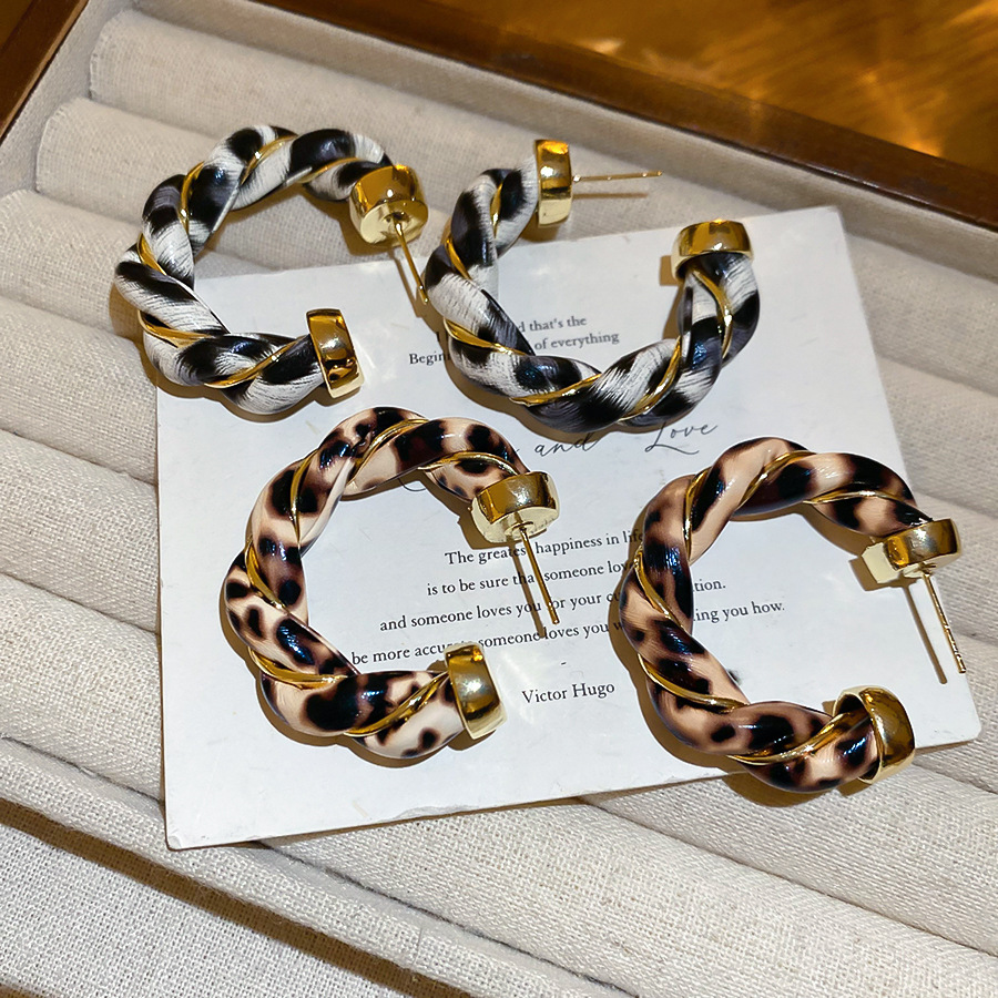 2025 Trendy Leopard Print Big  - Leatherwork Rings 评论和价格