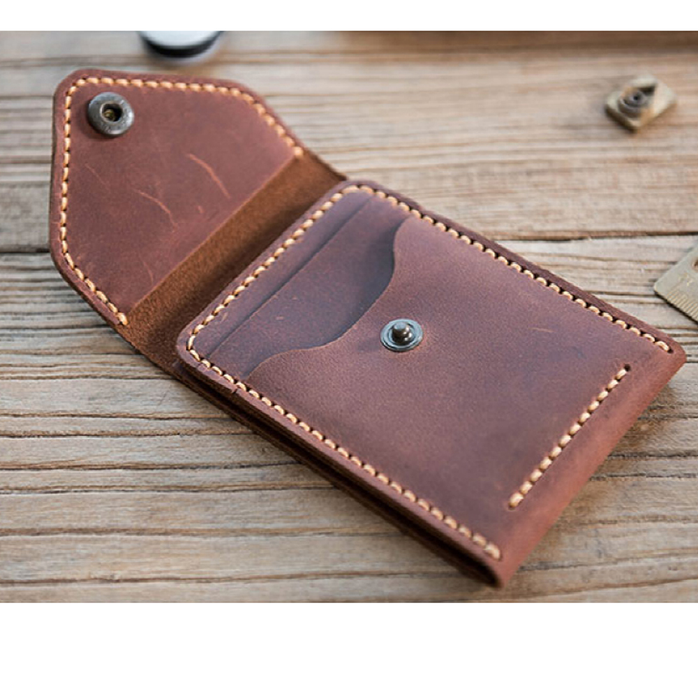 DIY leather craft folded cardh - Leatherwork Patterns 评论和价格