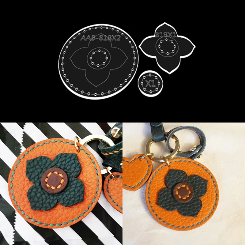 YOMDID DIY Key Chain Leather S - Leatherwork Patterns 评论和价格